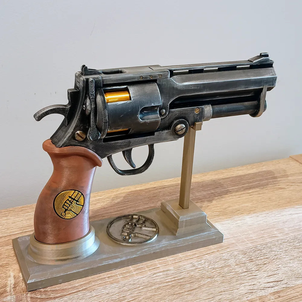 Hellboy Good Samaritan Revolver Prop Replica | 3D Baskı Koleksiyon ve Cosplay Modeli