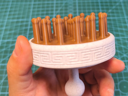 Baş Masaj Tarağı v2.0 – Ergonomik Saç Derisi Masaj Aparatı