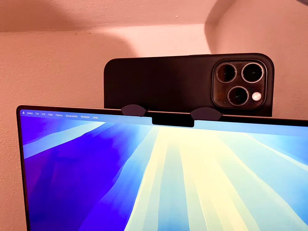 MacBook için iPhone Kamera Tutucu - Continuity Camera Holder V2