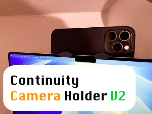 MacBook için iPhone Kamera Tutucu - Continuity Camera Holder V2