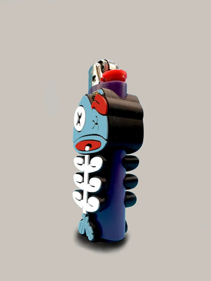 Fishy Lighter Case – Balık Tasarımlı BIC Çakmak Kılıfı | Eğlenceli ve Dikkat Çekici Dekoratif Aksesuar
