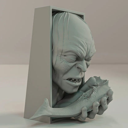 Gollum Book Nook and Wall Mount – Lord of the Rings