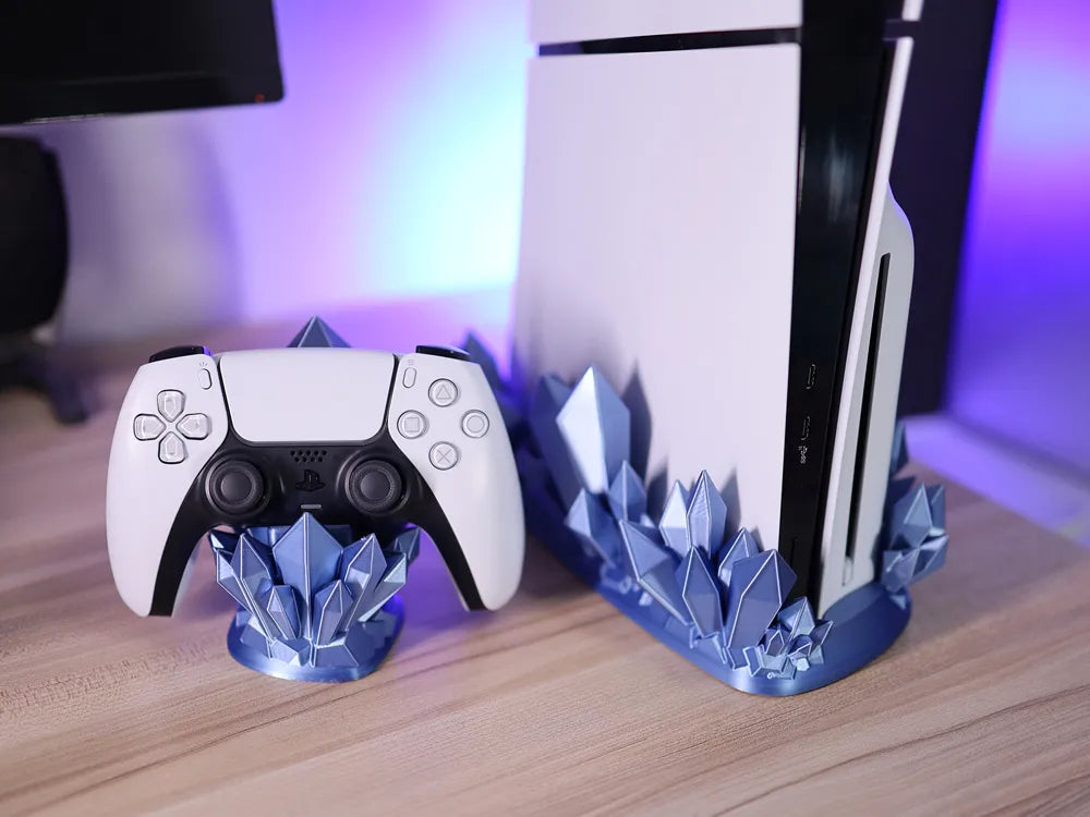 PS5 Slim Stand – PlayStation 5 Slim Dikey Konsol Standı | Modern ve Güvenli Konsol Ayağı