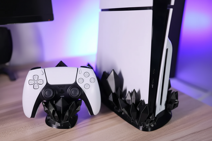 PS5 Slim Stand – PlayStation 5 Slim Dikey Konsol Standı | Modern ve Güvenli Konsol Ayağı