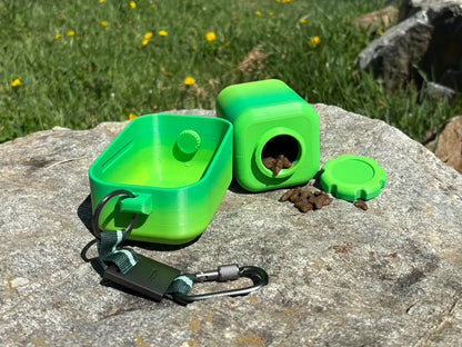 2’si 1 Arada Köpek Su ve Ödül Mama Kabı
