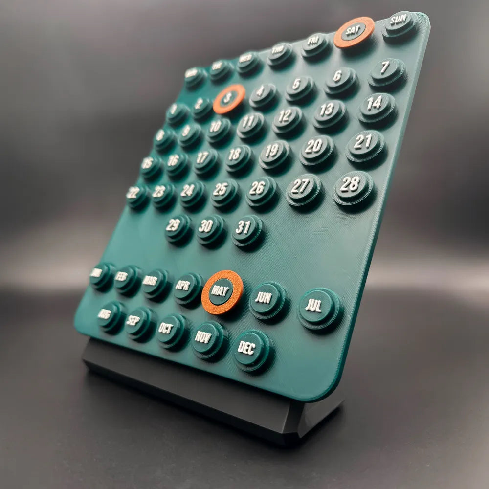 Perpetual Desk Calendar – Sonsuz Masaüstü Takvimi