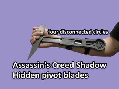 Assassin's Creed Temalı Dekoratif Kol Aksesuarı