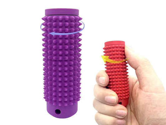 Little Ouchies Dikenli Fidget Anahtarlık - 3D Baskı Dokunsal Stres Oyuncağı