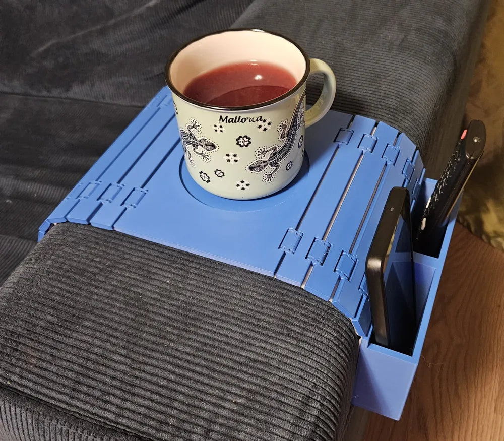 Multifunctional Sofa Armrest Organizer – Çok Fonksiyonlu Koltuk Kolçağı Organizer