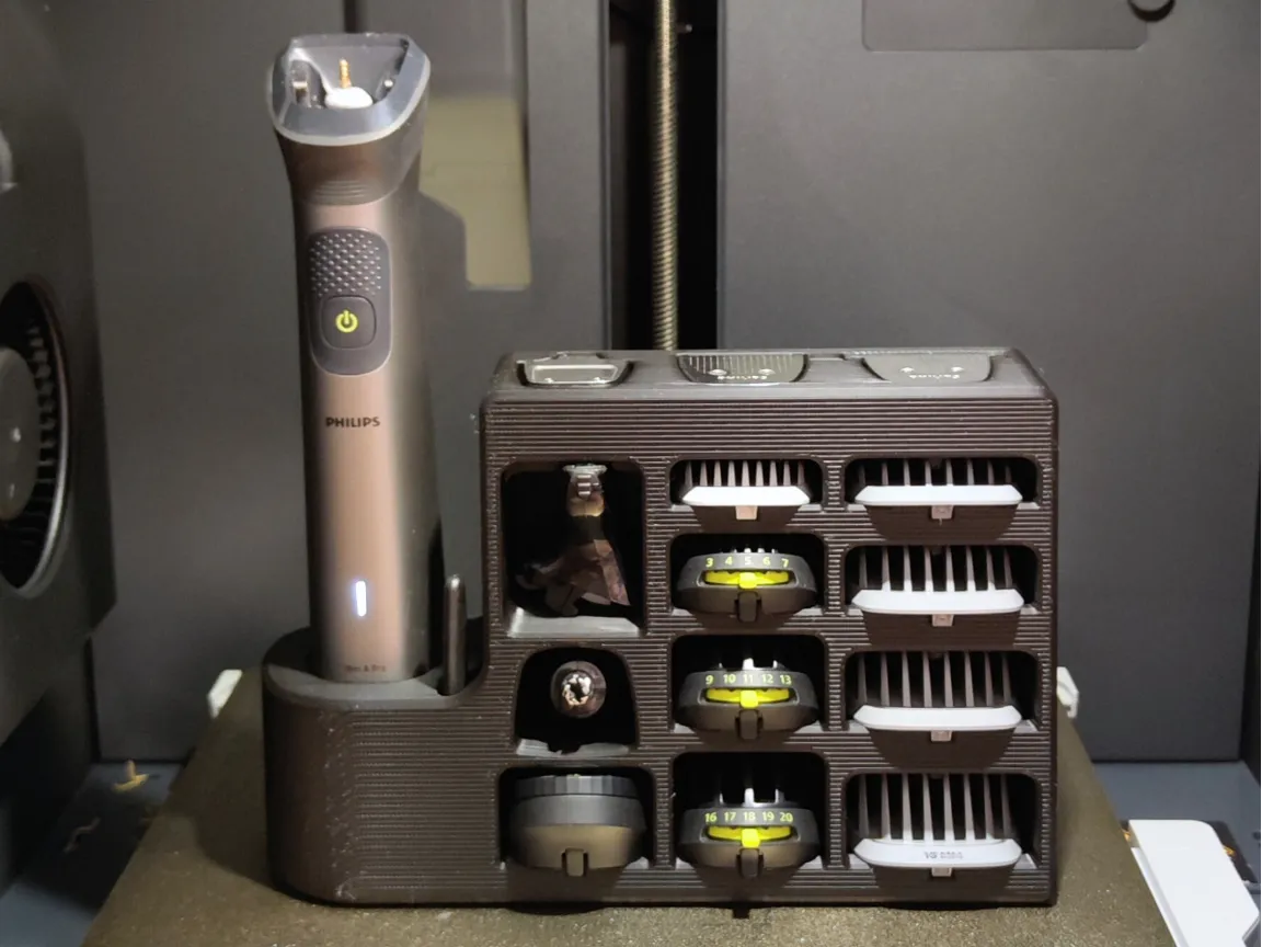 Philips Multigroom 7000 Serisi Şarj ve Aksesuar Standı | MG7950/15 Organizer