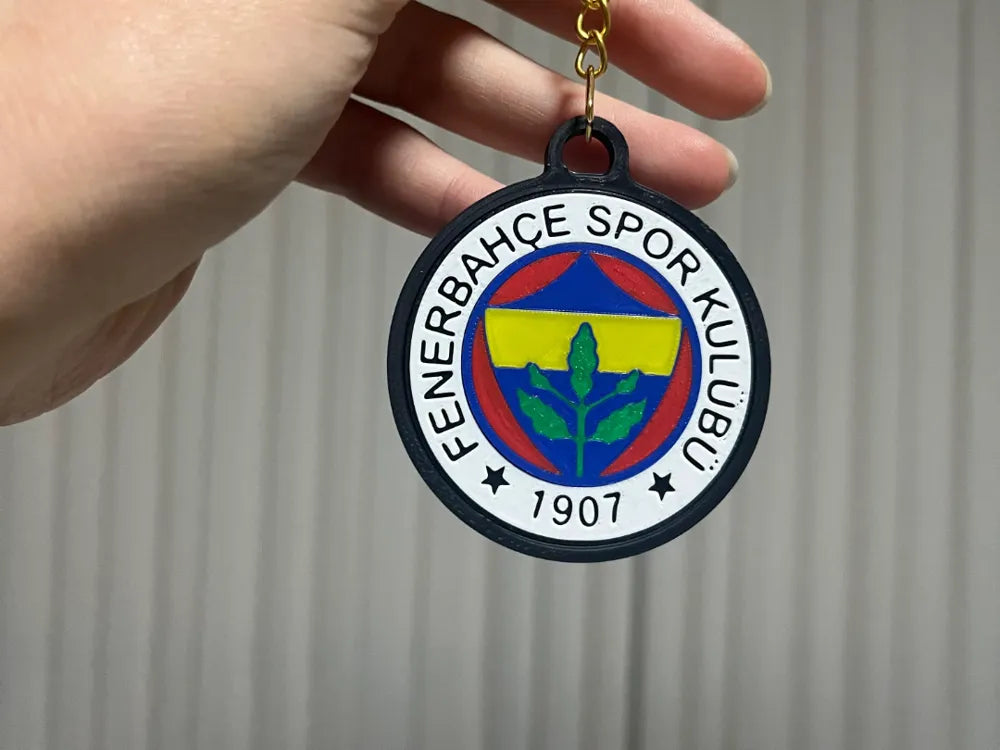 Fenerbahçe Tekli Anahtarlık – 3D Baskı Taraftar Anahtarlığı