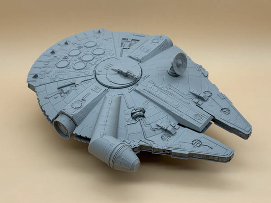 Millennium Falcon Esintili Uzay Gemisi | Hareketli 3D Baskı Koleksiyon Modeli