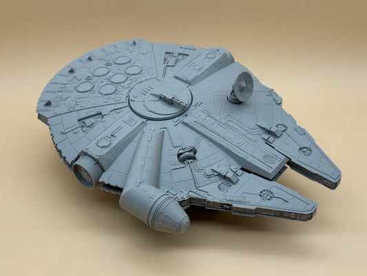 Millennium Falcon Esintili Uzay Gemisi | Hareketli 3D Baskı Koleksiyon Modeli
