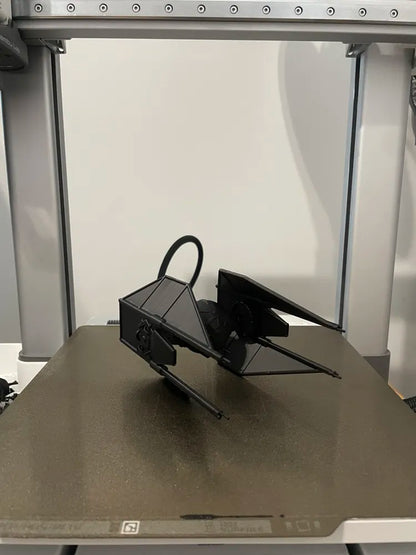TIE Interceptor | Tek Parça 3D Baskı Koleksiyonluk Uzay Gemisi
