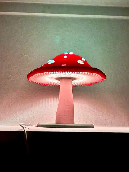 Mushroom Lamp – Dekoratif Mantar Masa Lambası | Modern, Sıcak ve Büyüleyici Ambiyans Aydınlatması