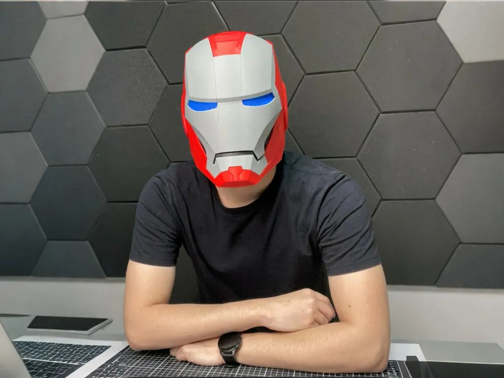 MK5 Giyilebilir Zırh Miğferi | 3D Baskı Cosplay Kask Modeli