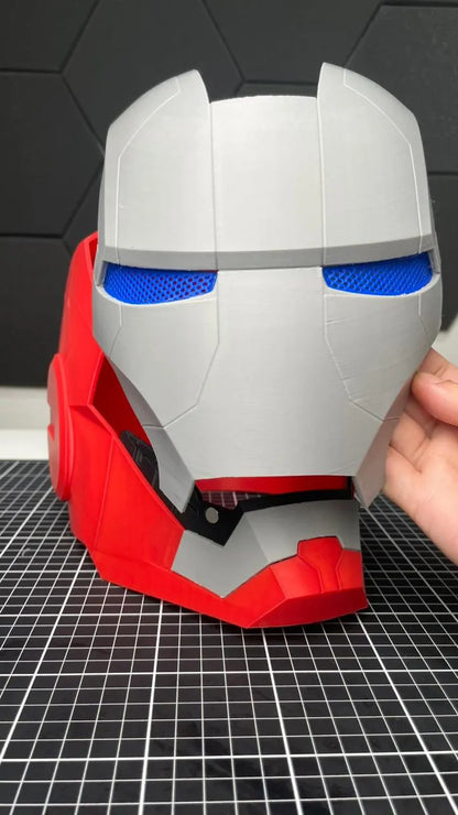 MK5 Giyilebilir Zırh Miğferi | 3D Baskı Cosplay Kask Modeli