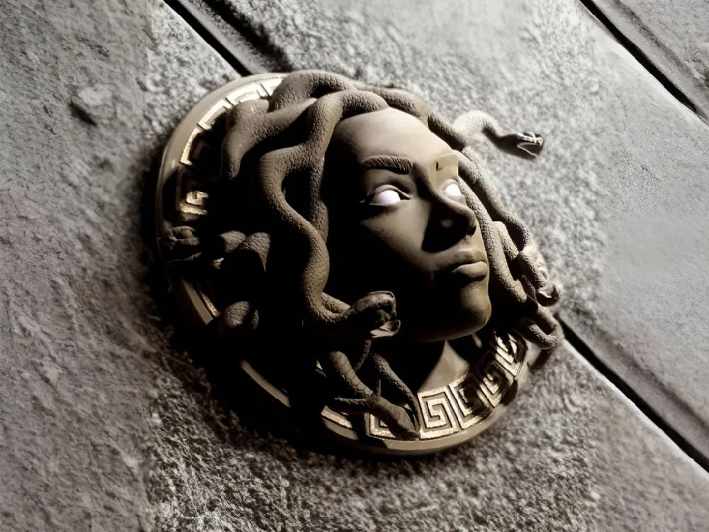Medusa Duvar Dekoru ve Takı Organizer