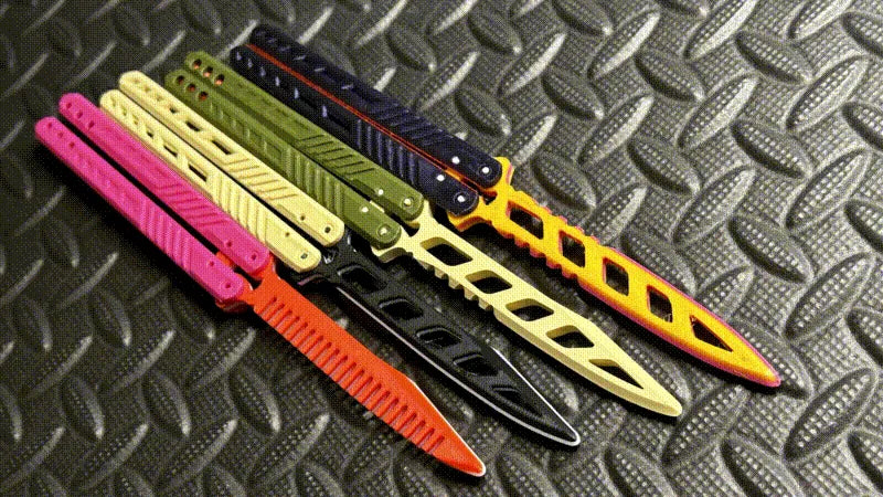 Balisong Tarak – Katlanabilir Kelebek Tarak (Butterfly Comb)