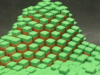Çim Zemin Flexigrid | Hareketli Voxel Fidget Oyuncak