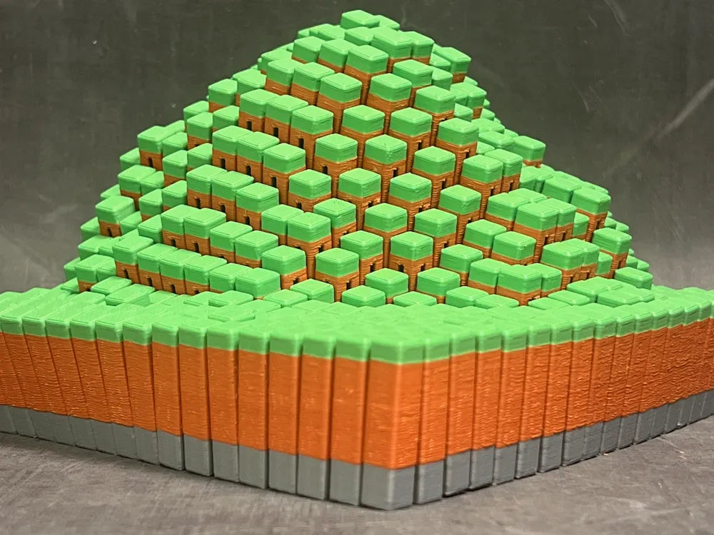 Çim Zemin Flexigrid | Hareketli Voxel Fidget Oyuncak