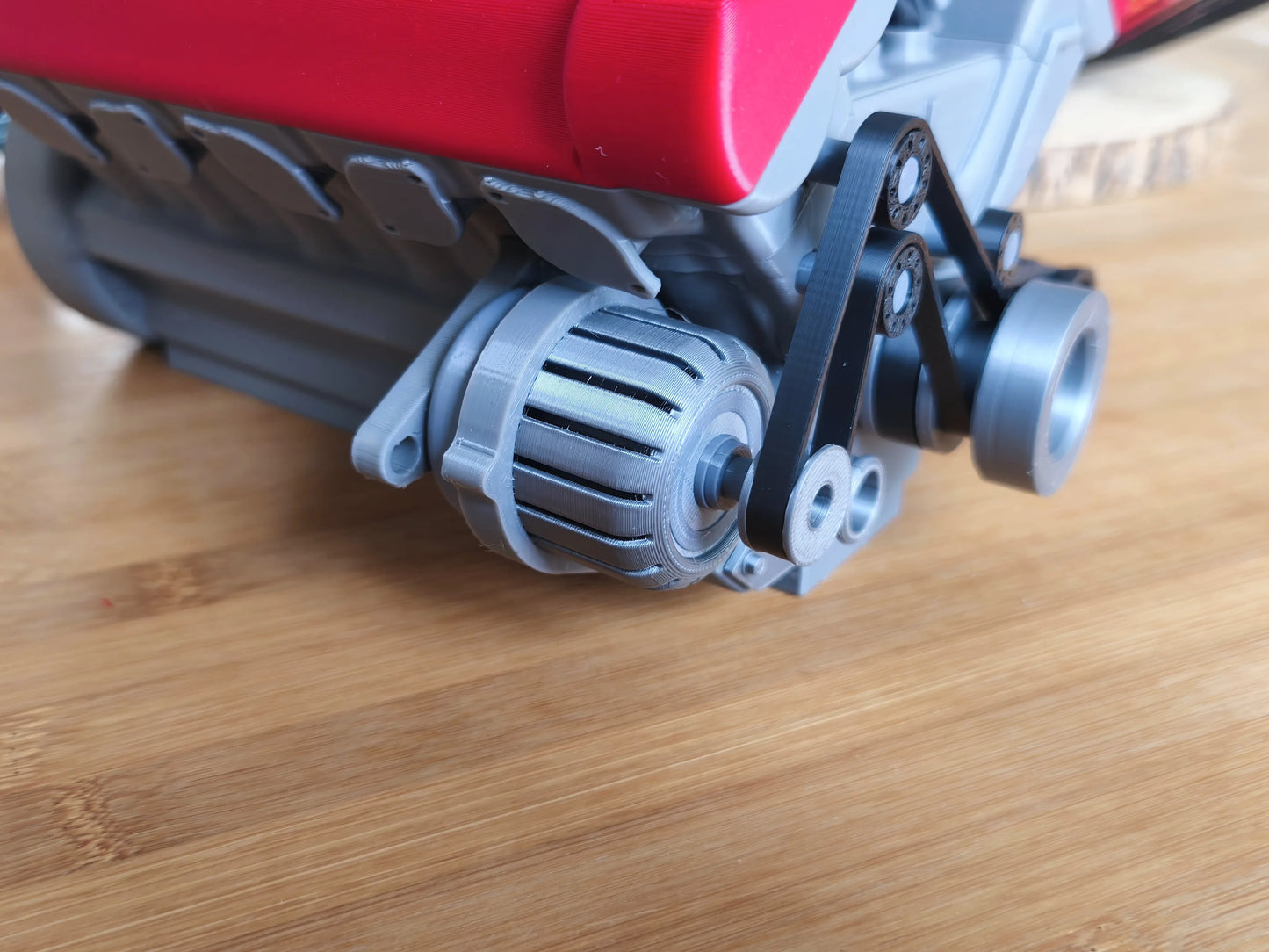 Ferrari V12 Motor - 3D Baskı Detaylı Maket ve Koleksiyon Modeli