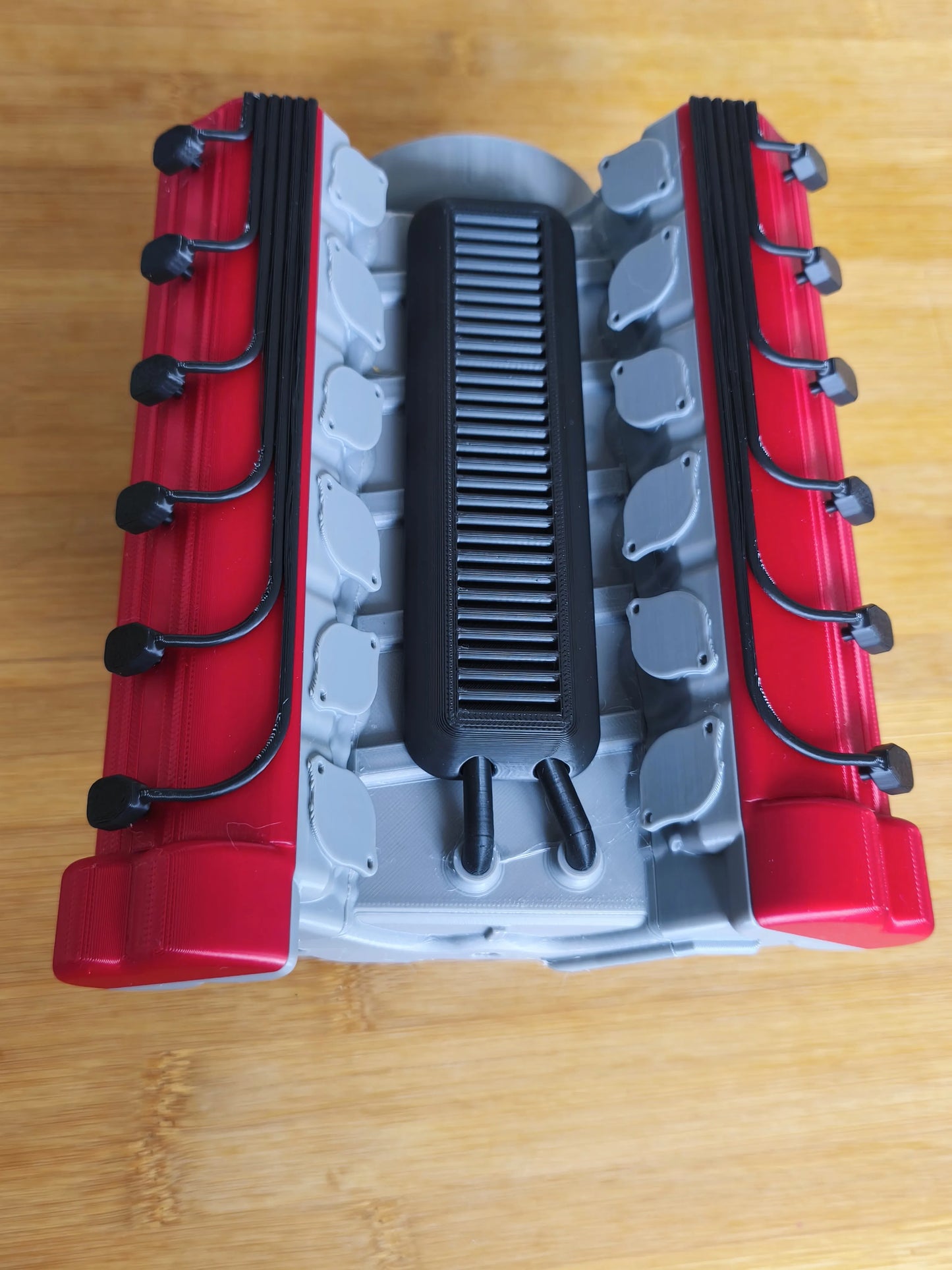 Ferrari V12 Motor - 3D Baskı Detaylı Maket ve Koleksiyon Modeli