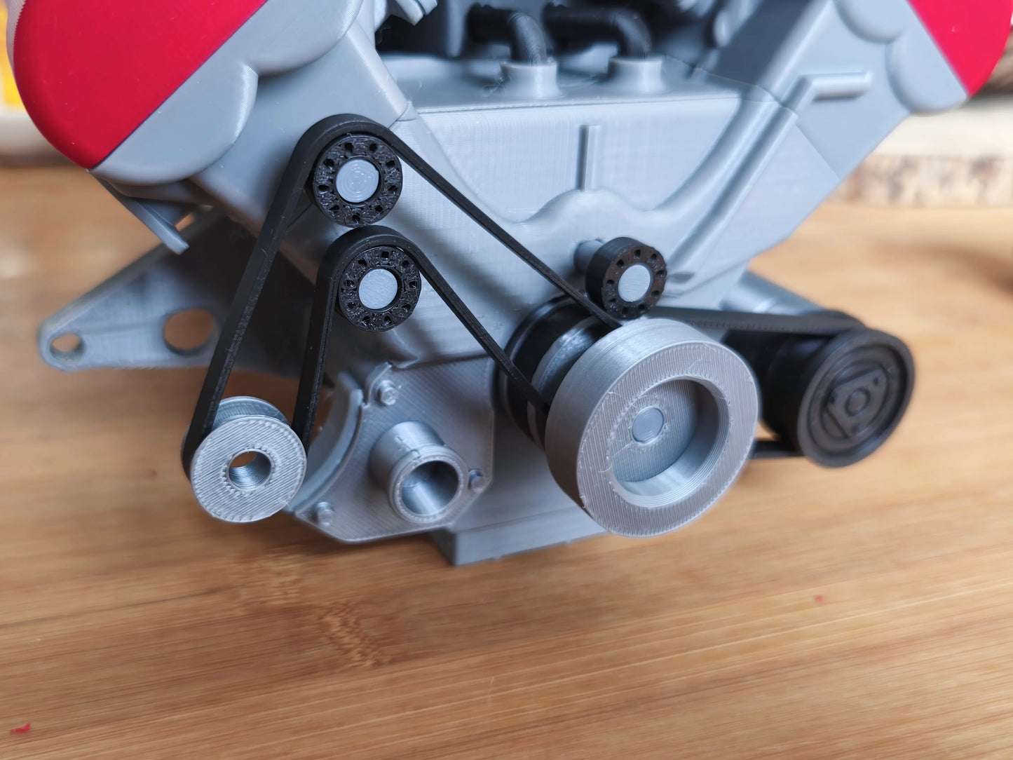 Ferrari V12 Motor - 3D Baskı Detaylı Maket ve Koleksiyon Modeli