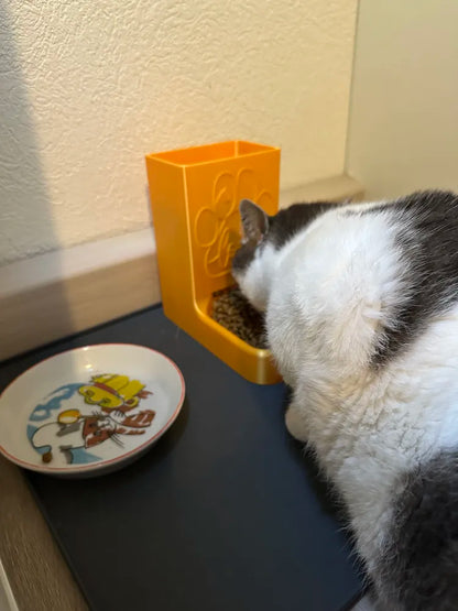 Otomatik Kedi Mama Dispenseri – Yerçekimi Destekli Kuru Mama Besleyici