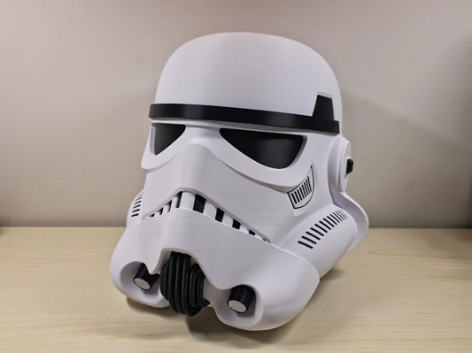 Stormtrooper Kaskı (Tek Parça) | 3D Baskı Koleksiyon ve Dekoratif Kask Modeli