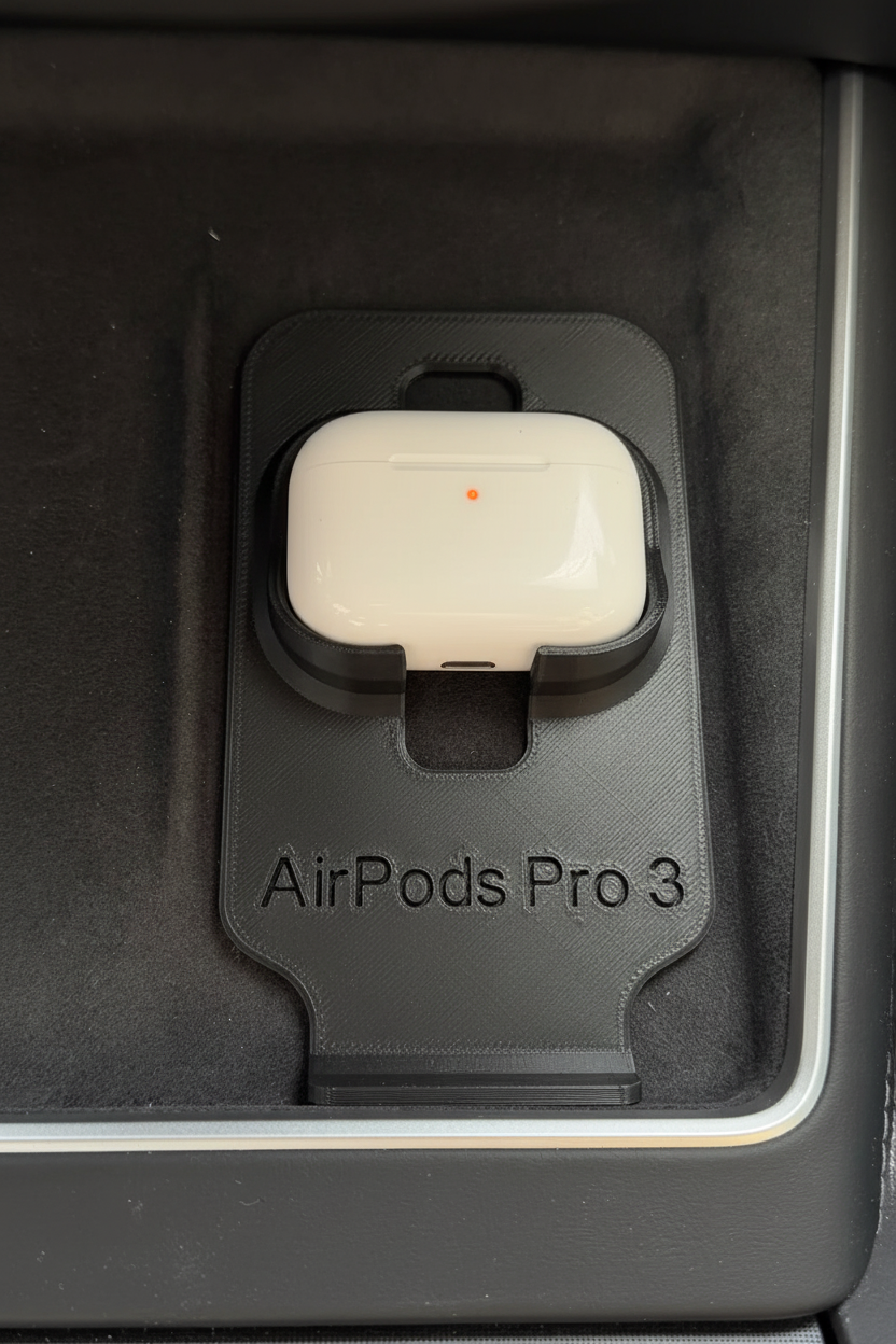 Tesla AirPods Pro Kablosuz Şarj Standı – Tesla Wireless Charger Holder