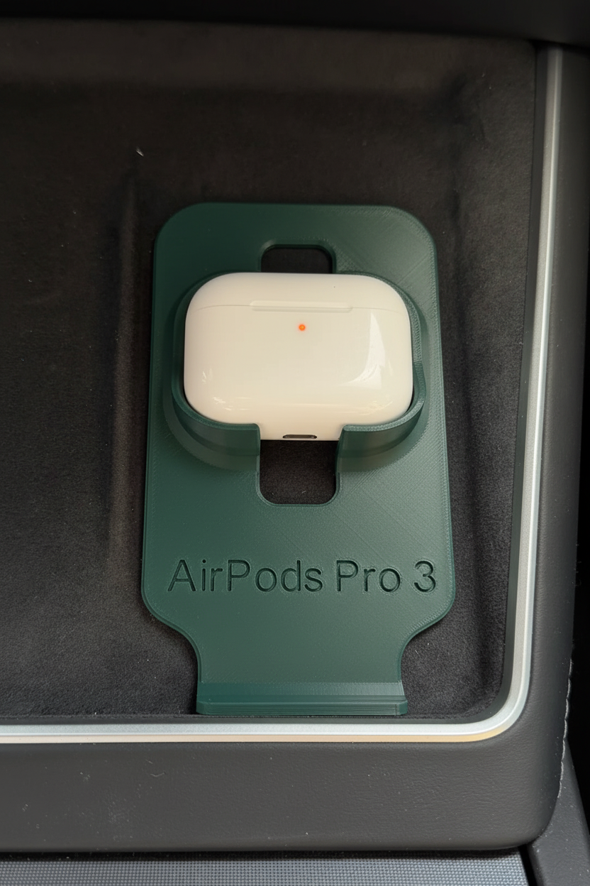Tesla AirPods Pro Kablosuz Şarj Standı – Tesla Wireless Charger Holder