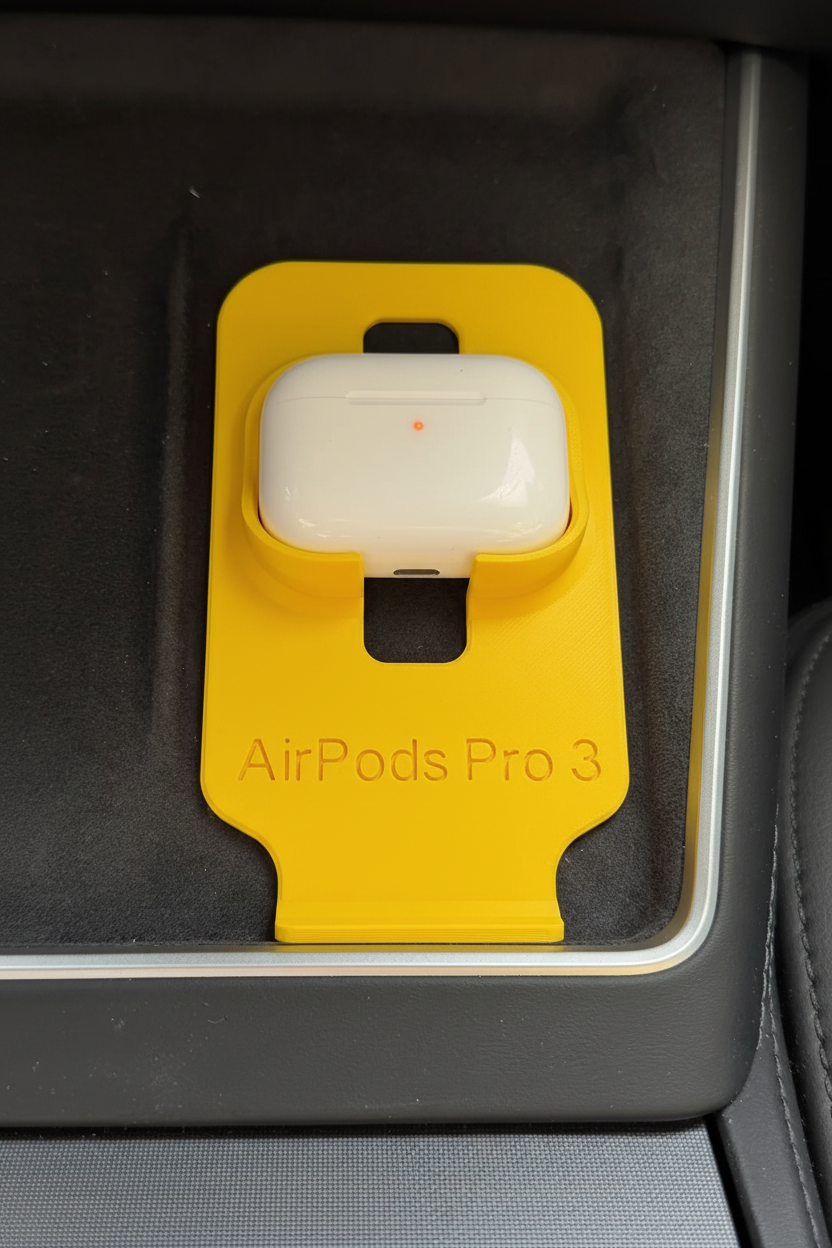 Tesla AirPods Pro Kablosuz Şarj Standı – Tesla Wireless Charger Holder