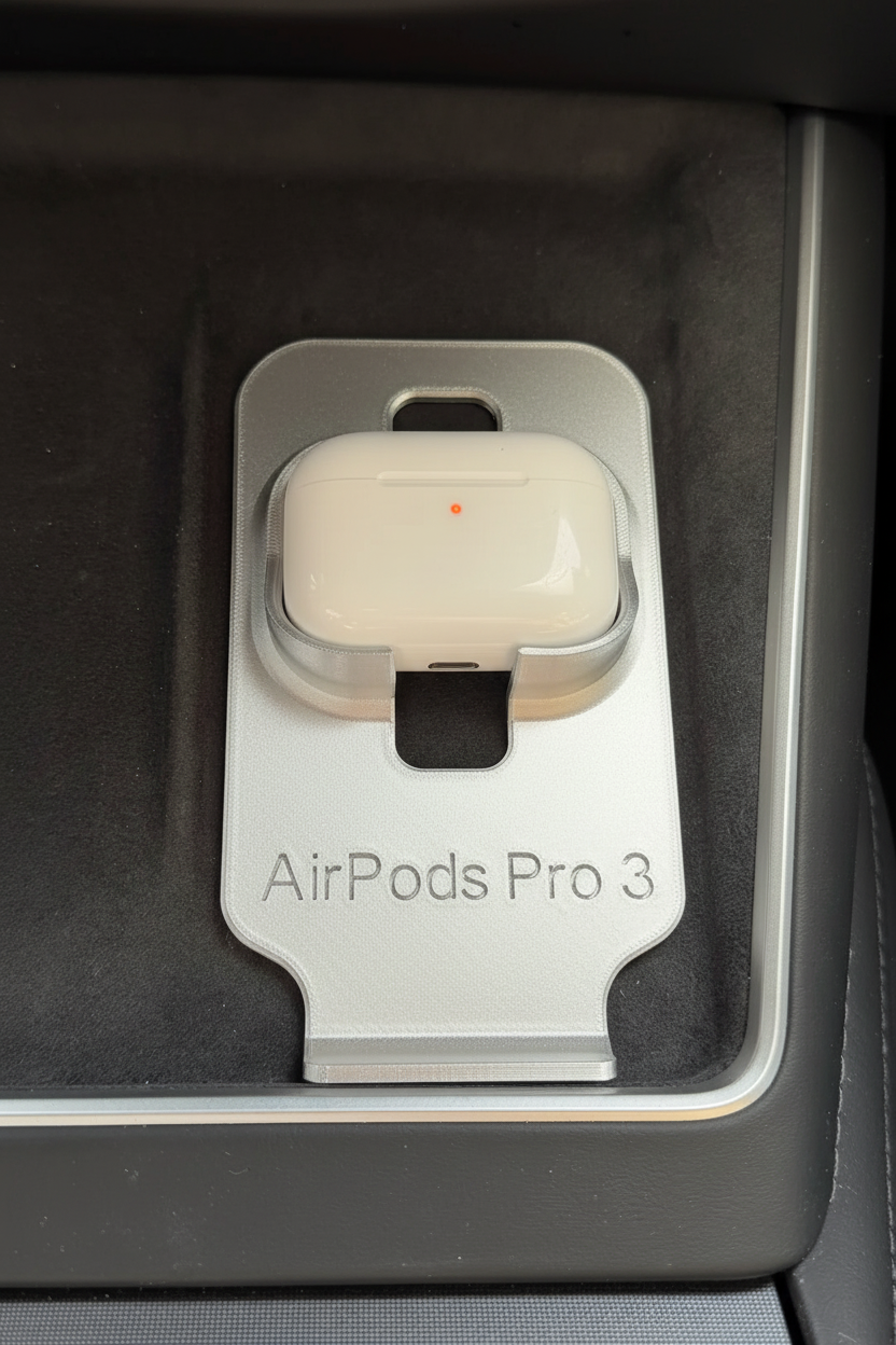 Tesla AirPods Pro Kablosuz Şarj Standı – Tesla Wireless Charger Holder