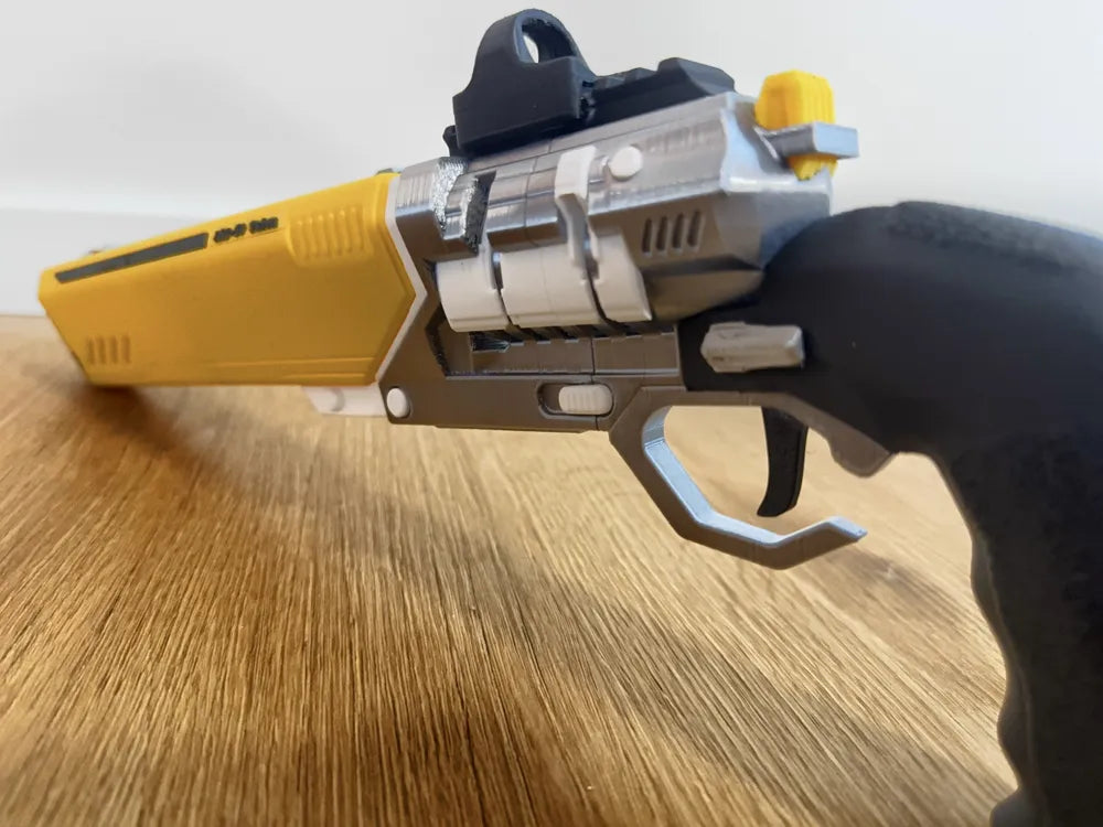 Helldivers 2: LAS-58 Talon Revolver - 3D Baskı Cosplay ve Koleksiyon Maketi