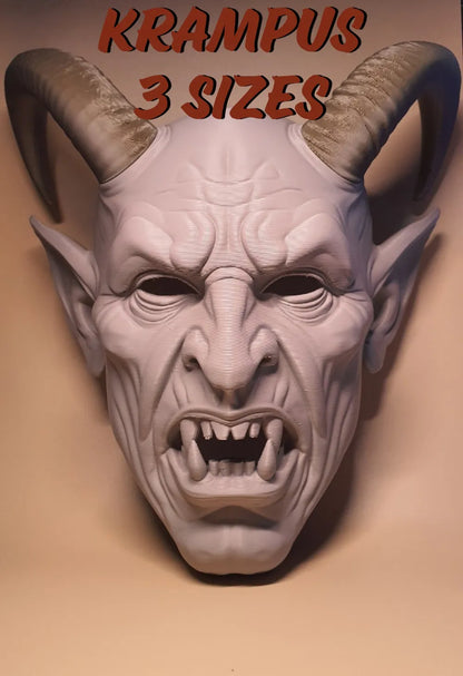 Krampus Maskesi | 3 Farklı Boyut