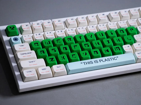 Minecraft Creeper Temalı Tuş Başlığı (Keycap) | Mekanik Klavye Tuşu Takımı