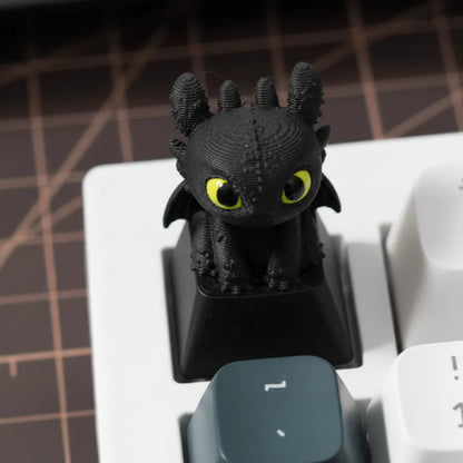 Night Fury Keycap – Dragon | Gece Öfkesi Ejderha Klavye Tuşu