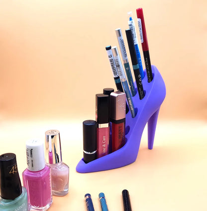 High Heel Organizer – Güzellik ve Makyaj Malzemeleri Düzenleyici