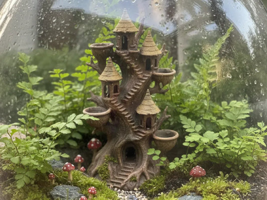 Böcek Ağaç Oteli | 3D Baskı Fantasy Teraryum Dekoru