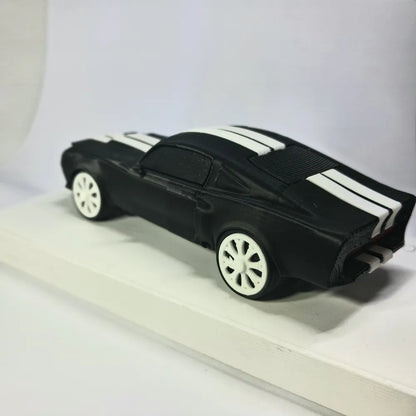 Büyük Boy Eleanor 3D Model Araba Kiti | 1:43 Ölçekli Klasik Spor Otomobil Maketi