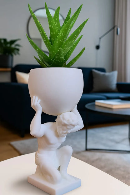 Klasik Sanat Esintili Dekoratif Vazo