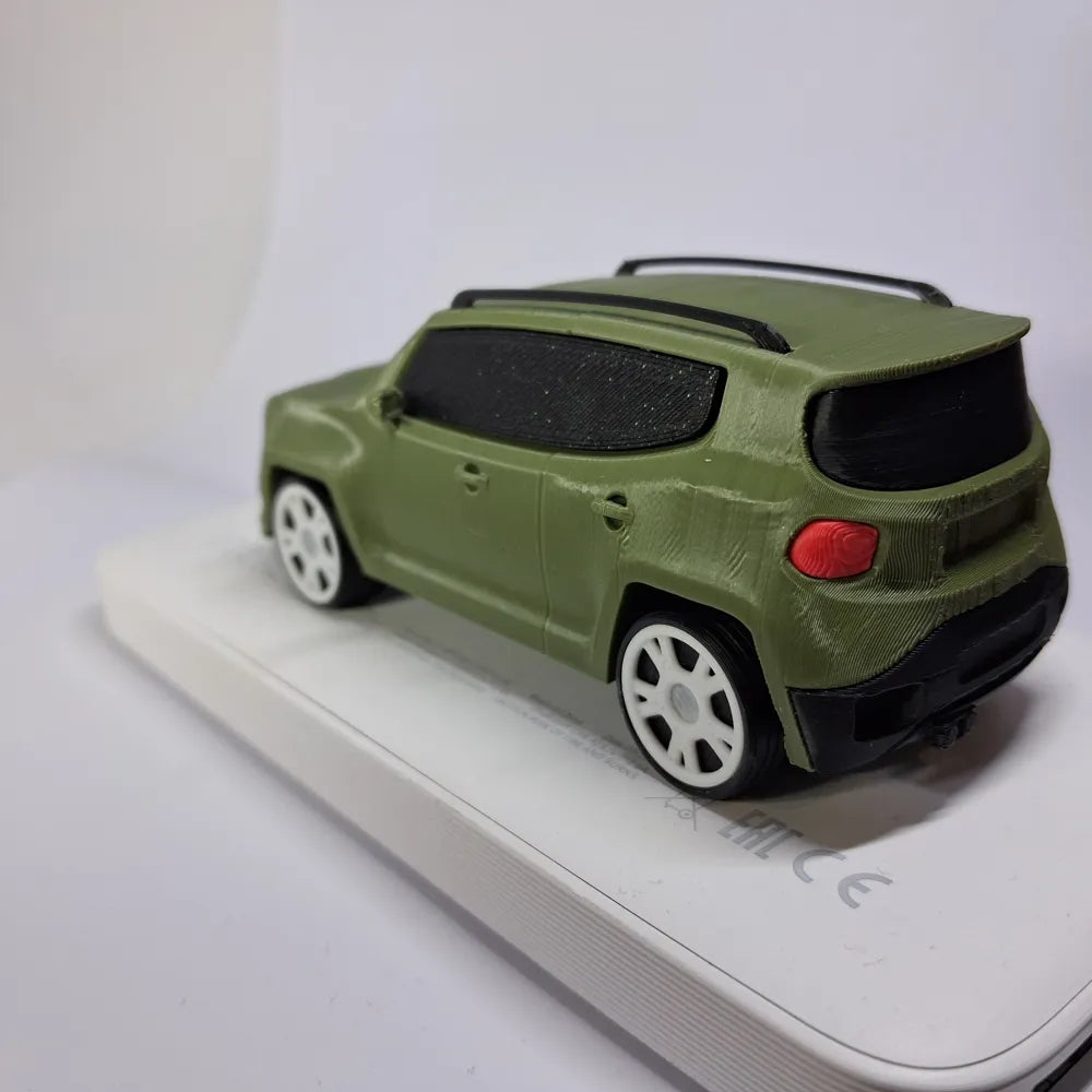 Büyük Boy Renegade SUV Model Kiti | 1:43 Ölçekli 3D Baskı SUV Maketi