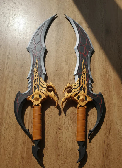 Solo Leveling – Venom Fang Dagger | 3D Baskı Cosplay Hançer Replikası