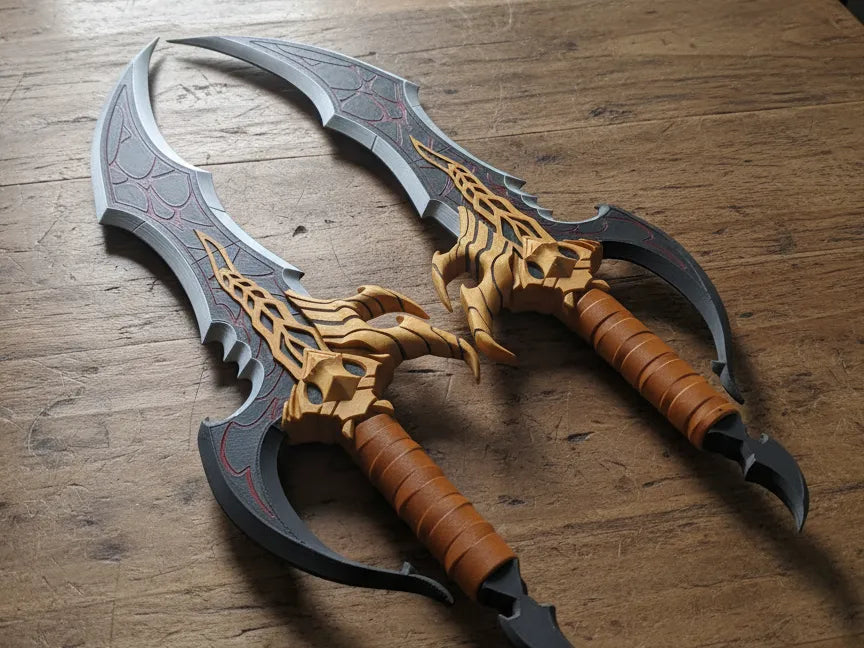 Solo Leveling – Venom Fang Dagger | 3D Baskı Cosplay Hançer Replikası