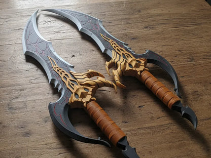 Solo Leveling – Venom Fang Dagger | 3D Baskı Cosplay Hançer Replikası