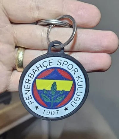 Fenerbahçe Tekli Anahtarlık – 3D Baskı Taraftar Anahtarlığı