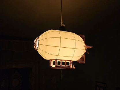 Airship Lamp Shade – Zeplin Tasarımlı Dekoratif Abajur ve Lamba Şapkası