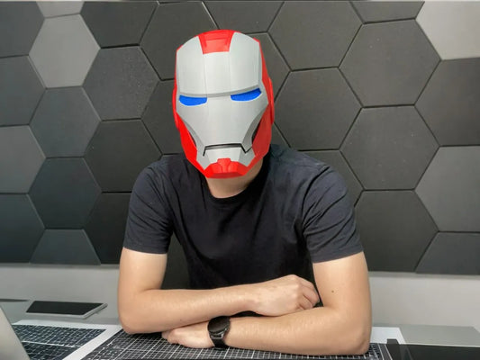 MK5 Giyilebilir Zırh Miğferi | 3D Baskı Cosplay Kask Modeli
