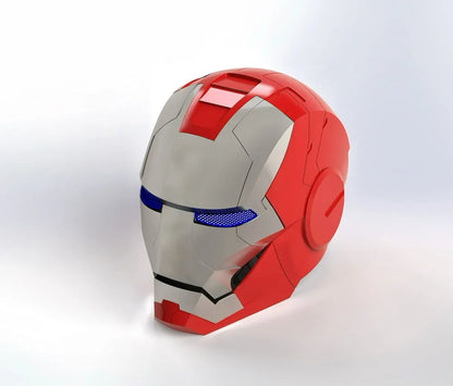MK5 Giyilebilir Zırh Miğferi | 3D Baskı Cosplay Kask Modeli